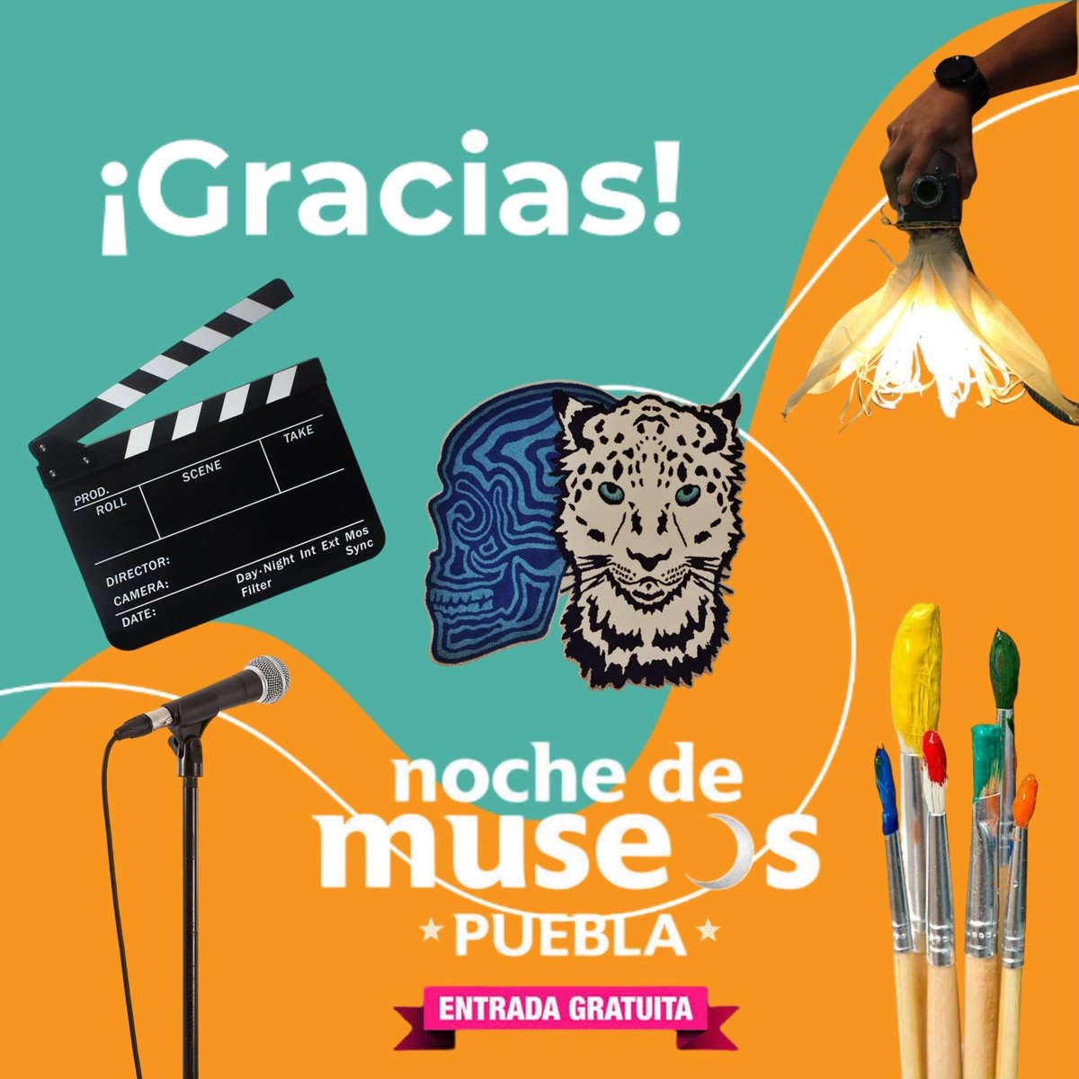 CapilladelArte's tweet photo. ¡Estamos celebrando 15 años de pasión por el arte! 🎨🎭✨
A cada visitante, artista y dependencia que ha sumado su granito de arena para difundir el #arte y #cultura queremos decirles: ¡GRACIAS! 🧡✨
Lo mejor ¡Aún está por venir! 🌟
@udlap @CulturaUDLAP #ViveCapilla #ViveUDLAP https://t.co/ZBMBzOpnwF