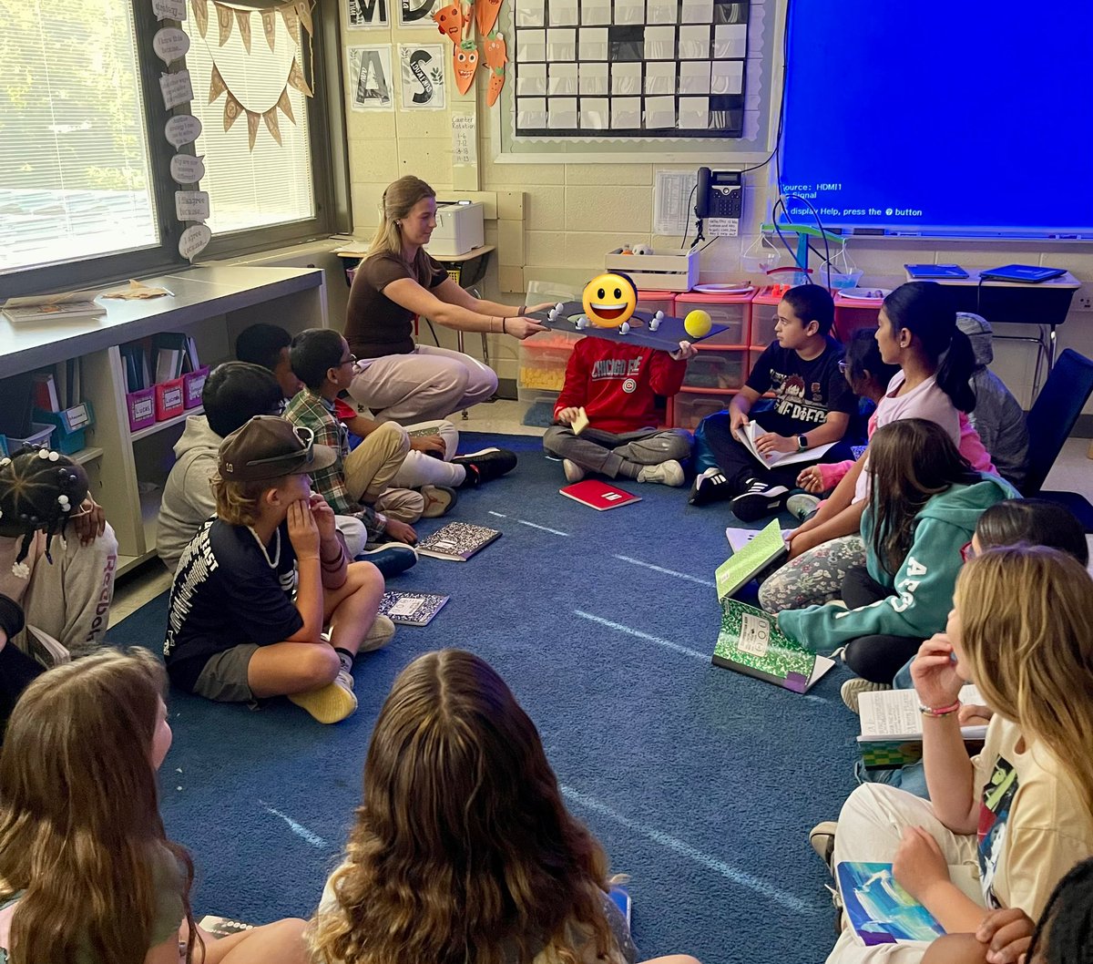 This week we began learning about the different phases of the moon 🌕🌖🌗🌘🌑