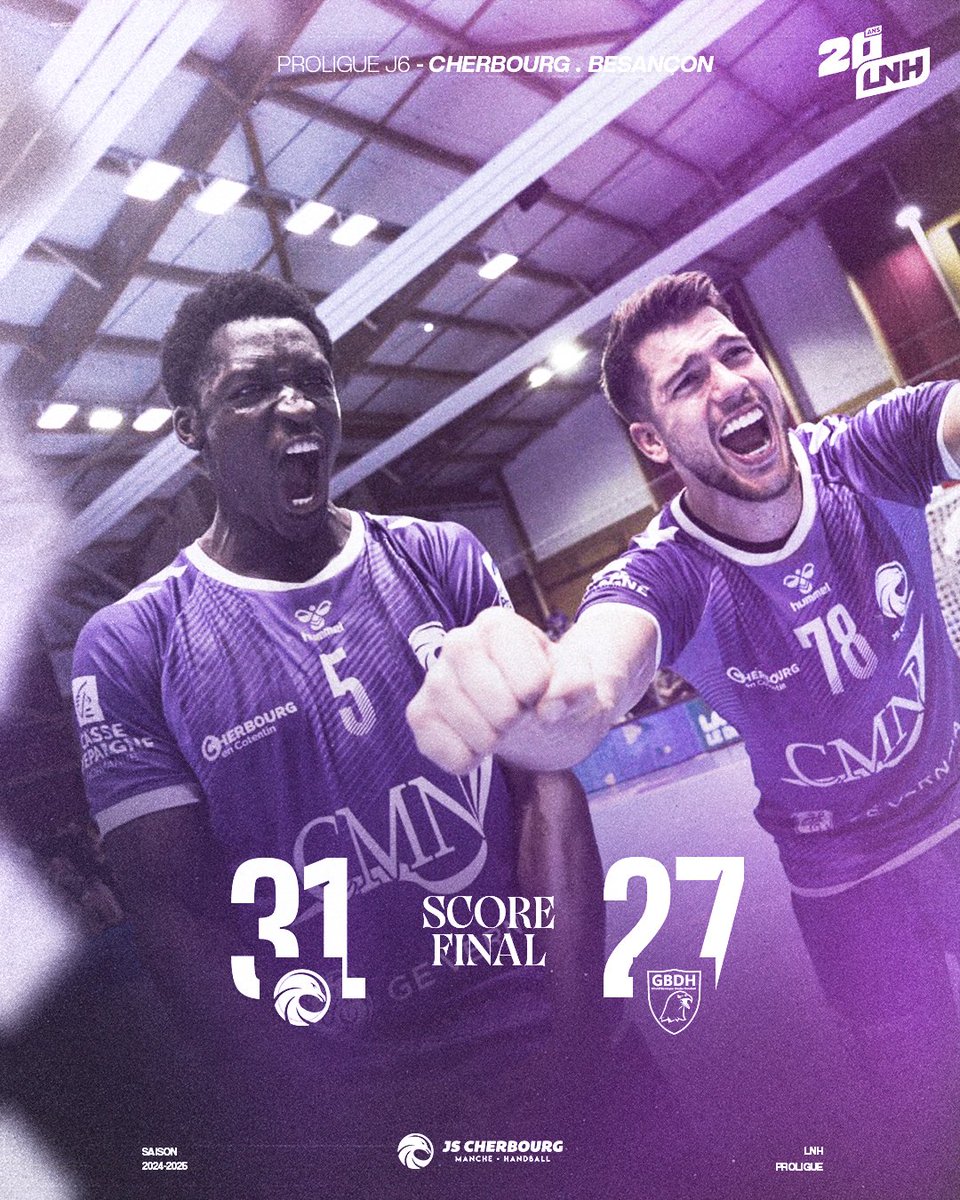 JS Cherbourg Manche HB tweet media