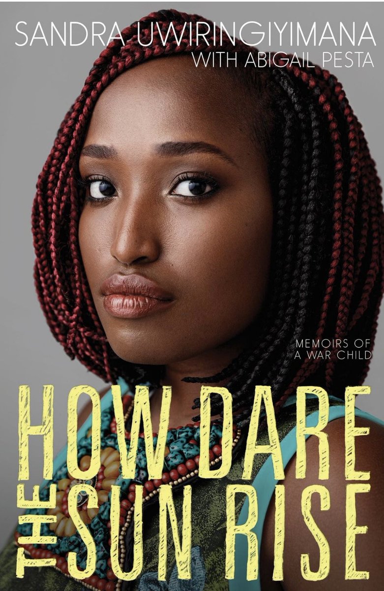 In honor of International Day of the Girl, pick up a copy of HOW DARE THE SUN RISE and read the powerful life story of Sandra Uwiringiyimana. “A gut-wrenching, poetic memoir,” according to the New York Times.

amazon.com/How-Dare-Sun-R… <a href="/sandras_story/">SandraUwiringiyimana</a> <a href="/Oprah/">Oprah Winfrey</a> <a href="/BarackObama/">Barack Obama</a>