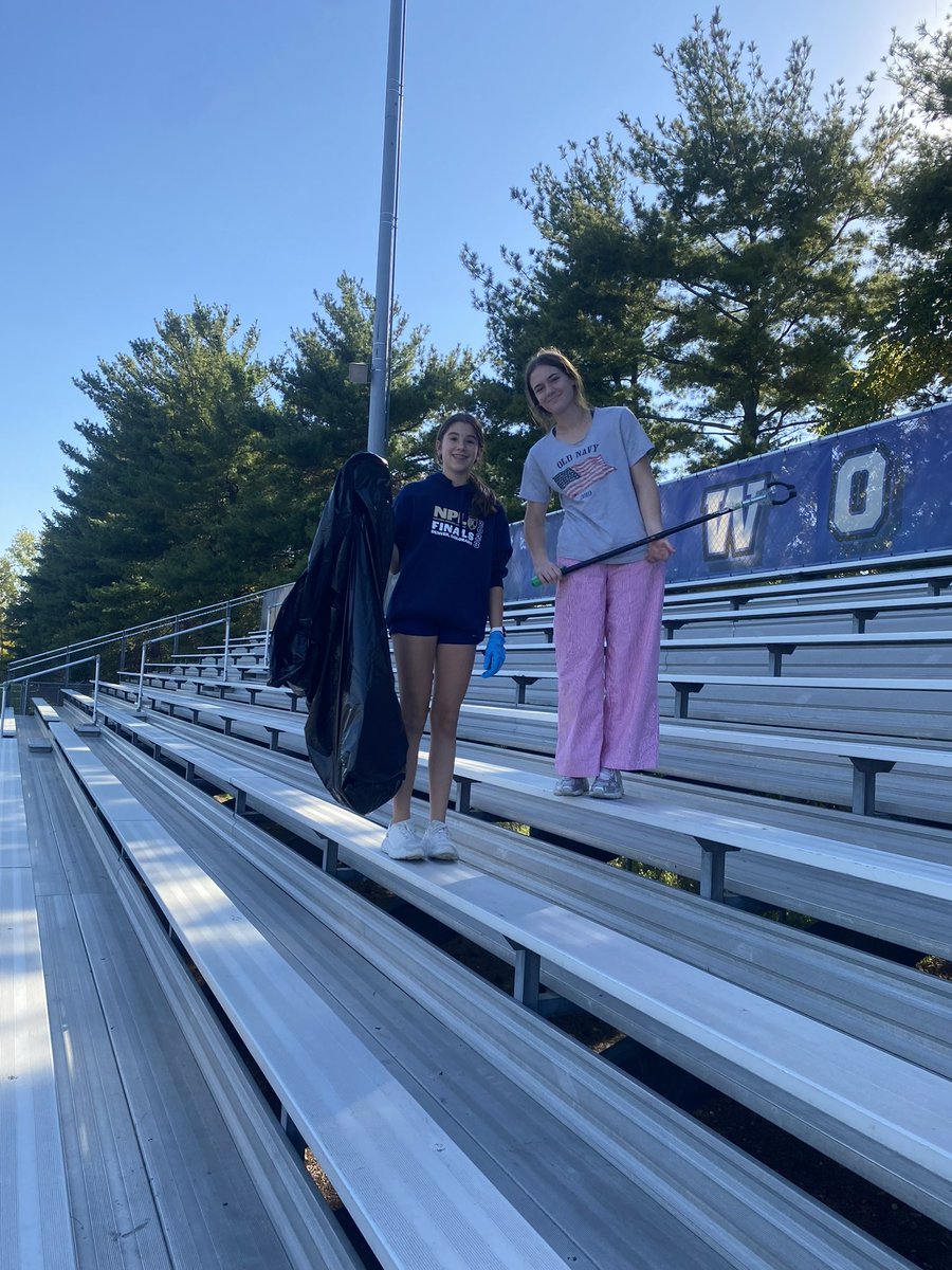 Last regular season practice &amp; these AMAZING self-less girls cleaned up the athletic facilities. No matter the ask, they show up for each other and our school every day. So grateful for the humans our Gsoc players are! Let’s leave the world better than we found it 🤍 #GoWolves