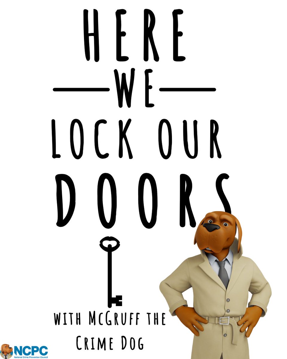 Here's a wild idea: lock your doors and make it less easy for crime to happen. #CriminalsHateThisOneSimpleTrick #LockItUp