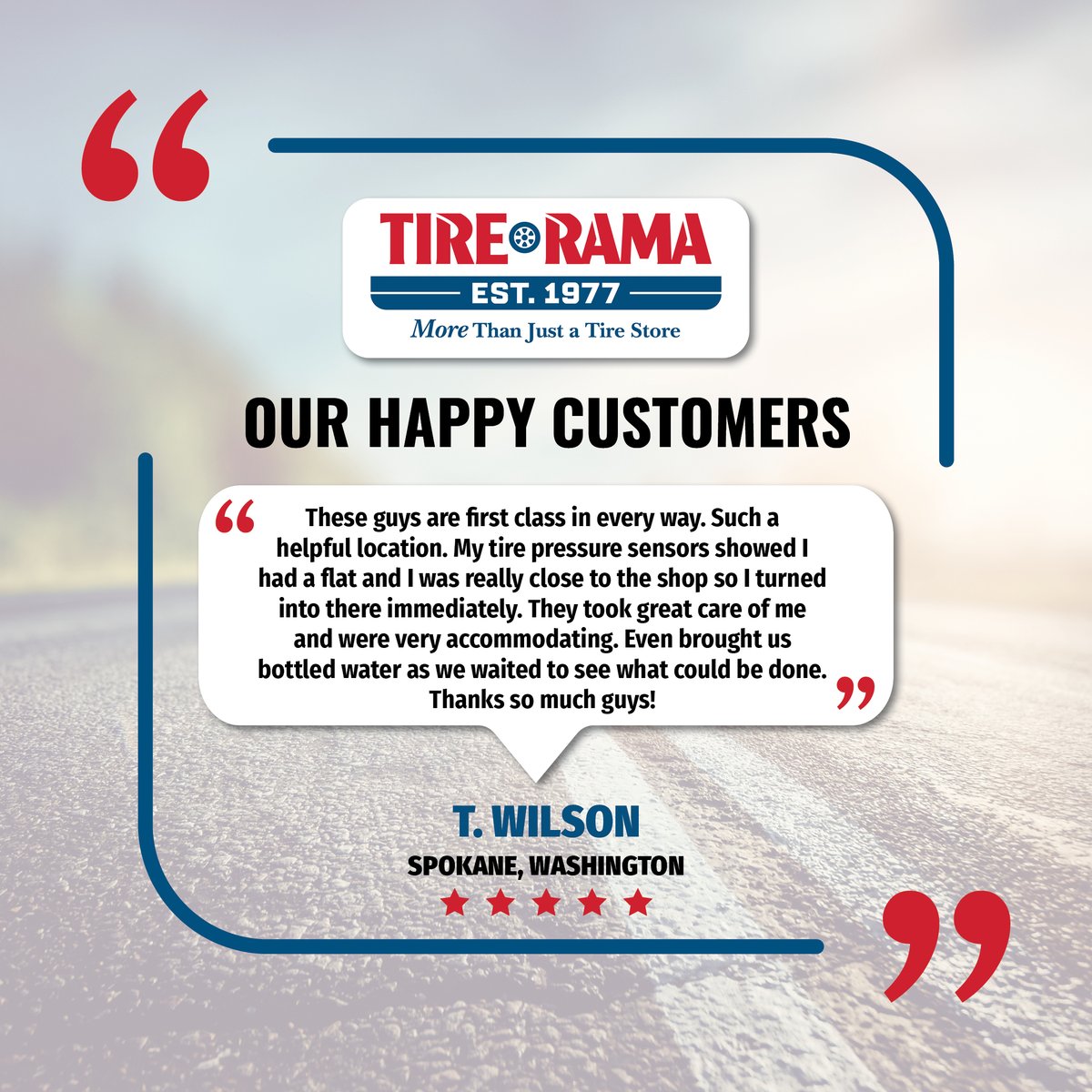 Tire_Rama's tweet image. We&apos;re always here to make sure you&apos;re taken care of—right down to the bottled water! #CustomerCare #TireRama #FirstClassService