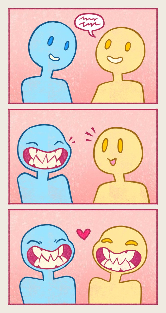 sabrebash's tweet image. the joy of realizing someone is a similar type of freak as you