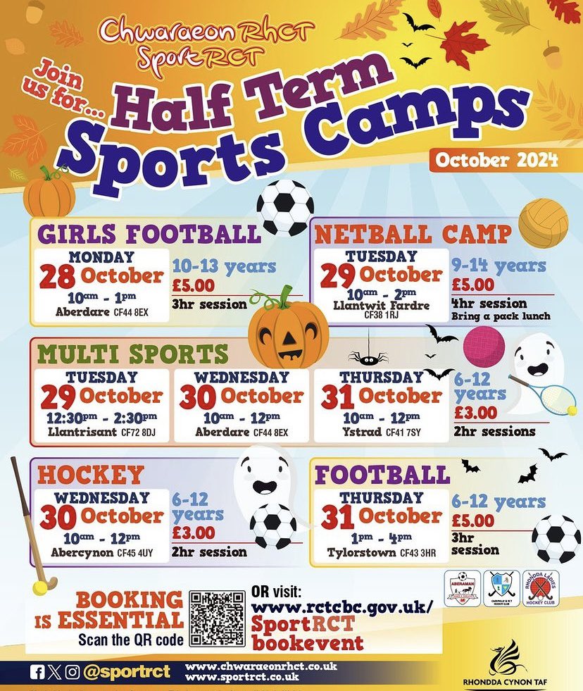 Ideas for half term.