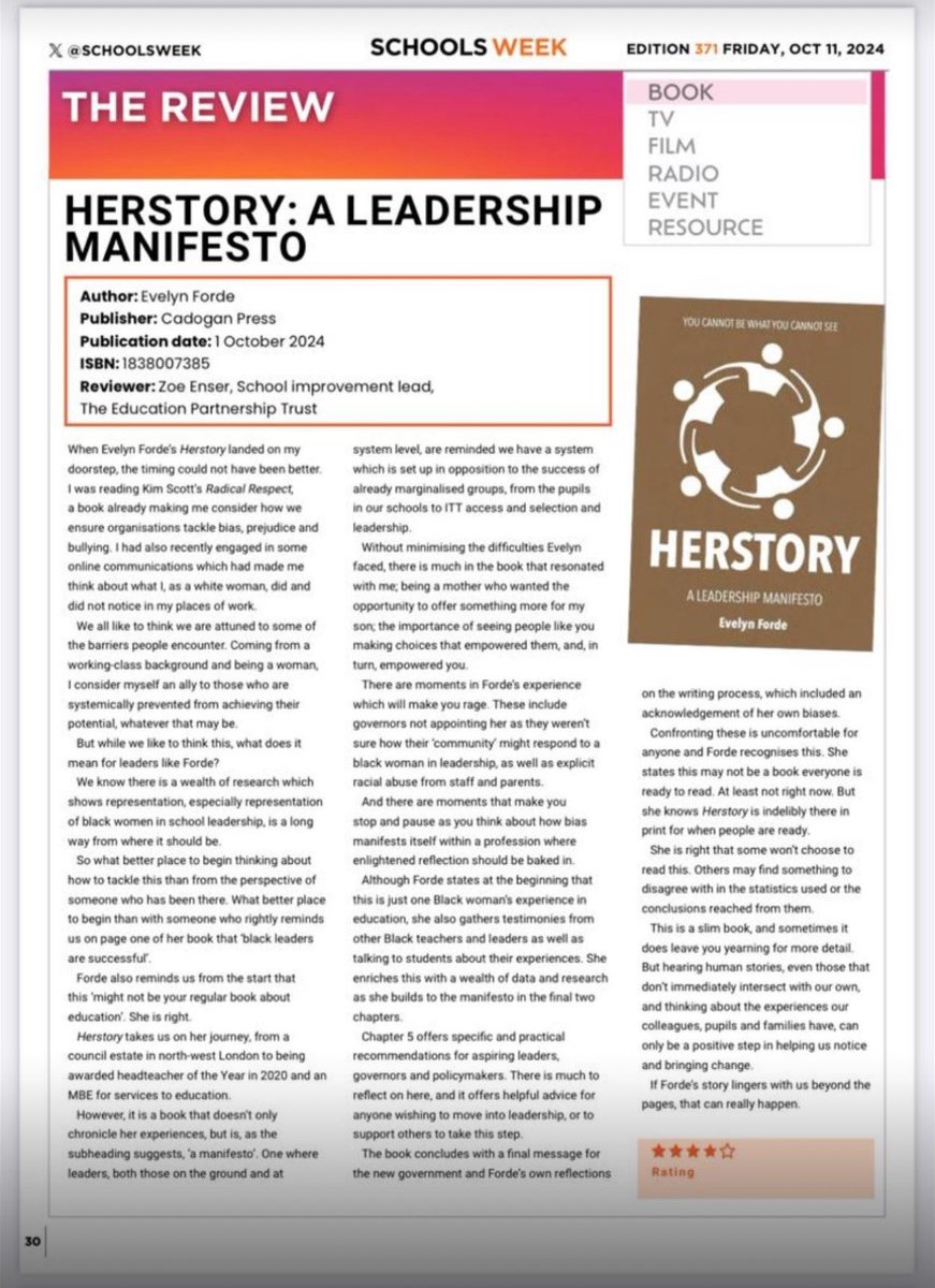 Andy Buck (@andy__buck) on Twitter photo Love it when a review of a book so eloquently captures one’s own perspective.
.
#honk 👏 <a href="/greeborunner/">Zoe Enser 🐉</a> <a href="/SchoolsWeek/">Schools Week</a> <a href="/JohndickensSW/">John Dickens</a>
.
Get your copy here: amzn.eu/d/gxDhH2A
. Love it when a review of a book so eloquently captures one’s own perspective.
.
#honk 👏 <a href="/greeborunner/">Zoe Enser 🐉</a> <a href="/SchoolsWeek/">Schools Week</a> <a href="/JohndickensSW/">John Dickens</a>
.
Get your copy here: amzn.eu/d/gxDhH2A
.