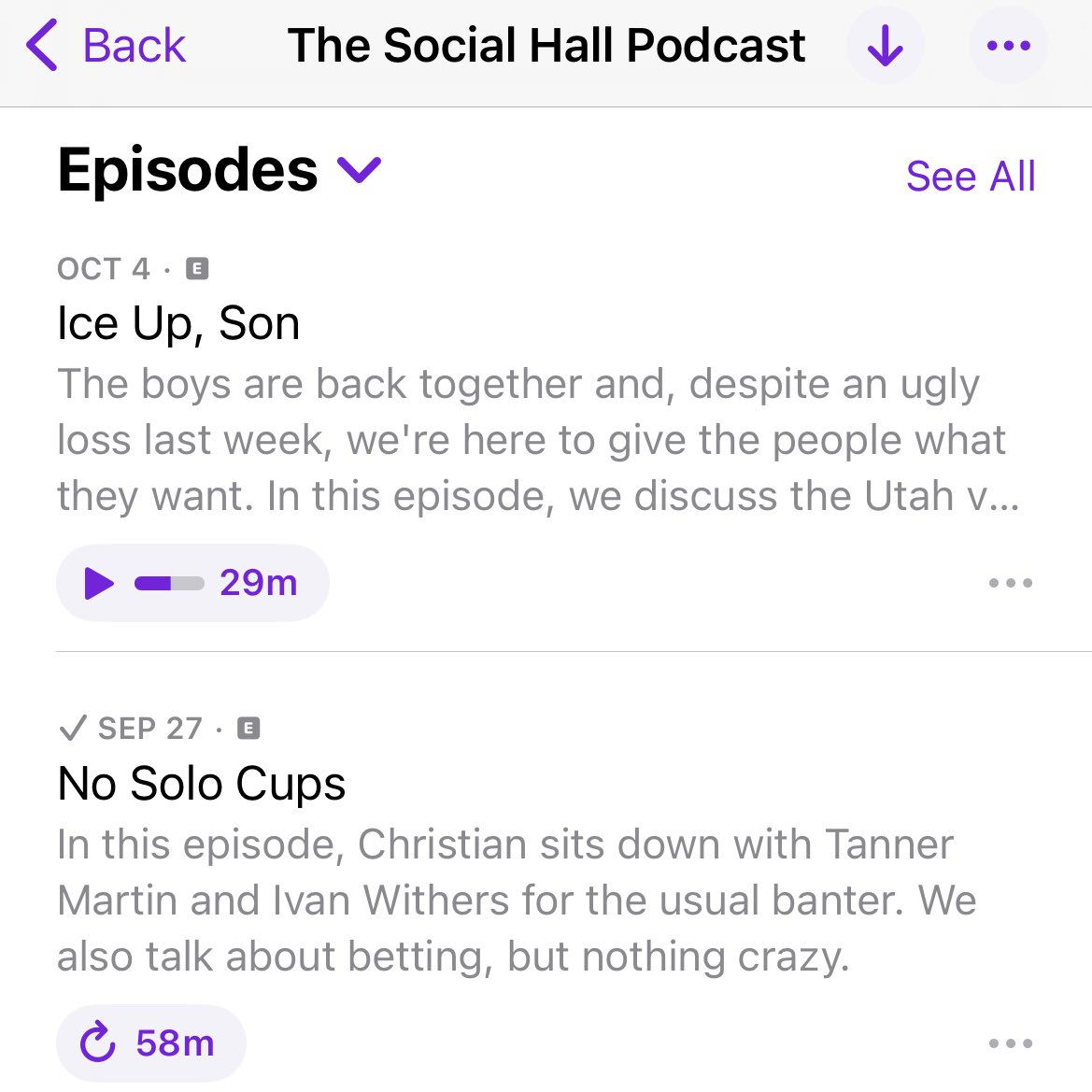 SocialHallSport's tweet photo. Tell us you don’t listen to the podcast without telling us you don’t listen to the podcast. Unbelievable. https://t.co/fooZB7WXEr