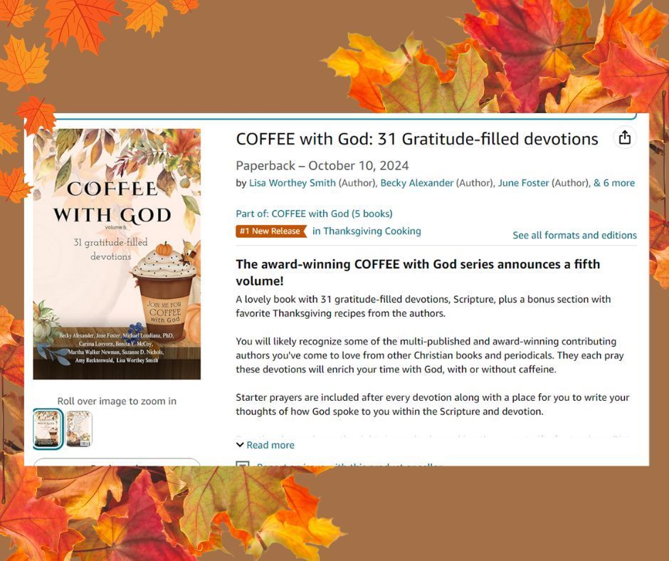 The latest COFFEE with God devotional is out and on the Amazon #NewRelease bestseller list   buff.ly/3zW4IK8