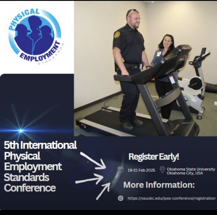 The 5th International PES Conference is your chance to engage with leaders in physical testing and employment standards. Join us February 19-21, 2025! #PES2025 #OccupationalHealth #tactical 

lnkd.in/gJD2Xen4
