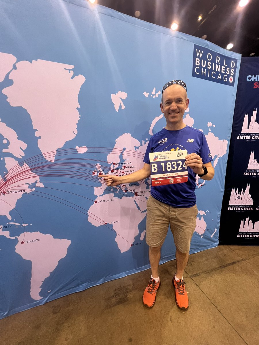 MarkRyanQuintas's tweet photo. Nice to find out that my beloved @GalwayGaillimh Galway are a sister city of my new favourite city Chicago #galwayireland #chicago #chimarathon #chimarathon2024 @ChiMarathon one of the biggest expos I’ve been at today https://t.co/Dd9NcaFRtz