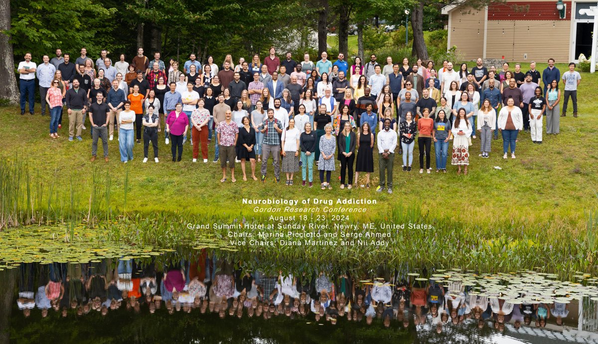 Gordon Research Conference - Neurobiology of Drug Addiction 🍃🍃🍃
August 18 - 23, 2024