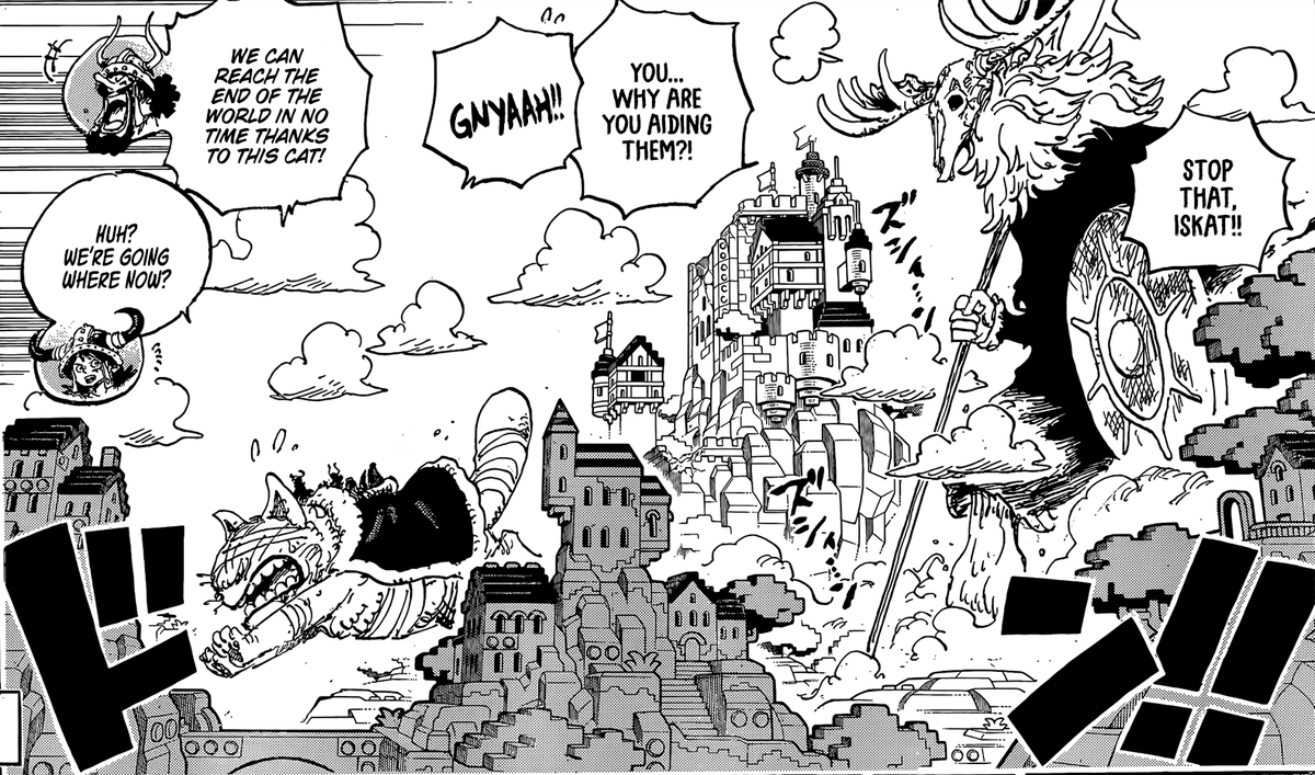 Oda rarely misses. His panel work continues to just be too good. Elbaf, here we come!