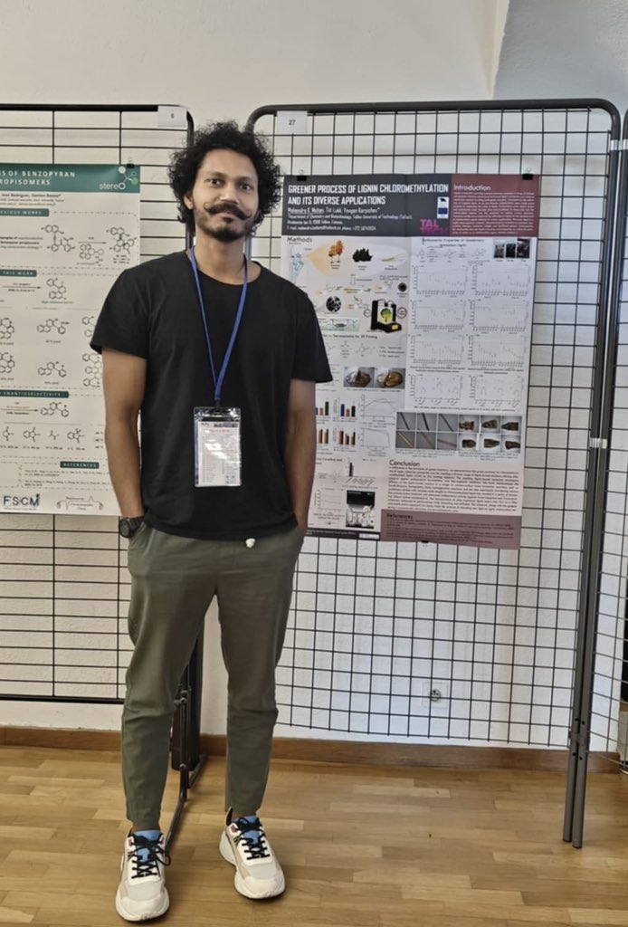 🌱 Excited to have recently participated in the 11th RCOM Conference on 10-11th October at CINaM, Centre Interdisciplinaire de Nanoscience de Marseille.

#Research #Sustainability #lignin #Functionalization #RCOM11 #RenewableMaterials #ScienceConference