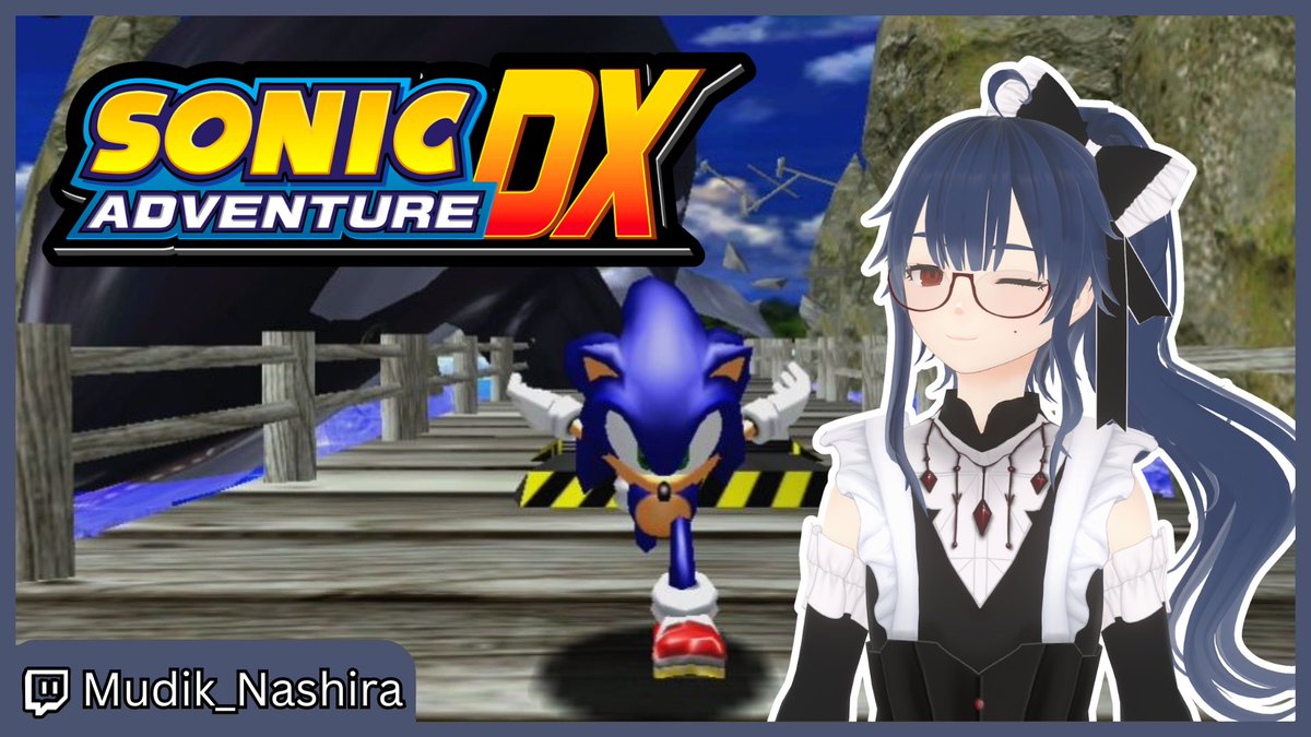 I haven't played a sonic game in ages and I felt like changing that with a game that I used to play a lot as a kid 💙

✧ Starting in 15 minutes 💙
✧ twitch.tv/mudik_nashira