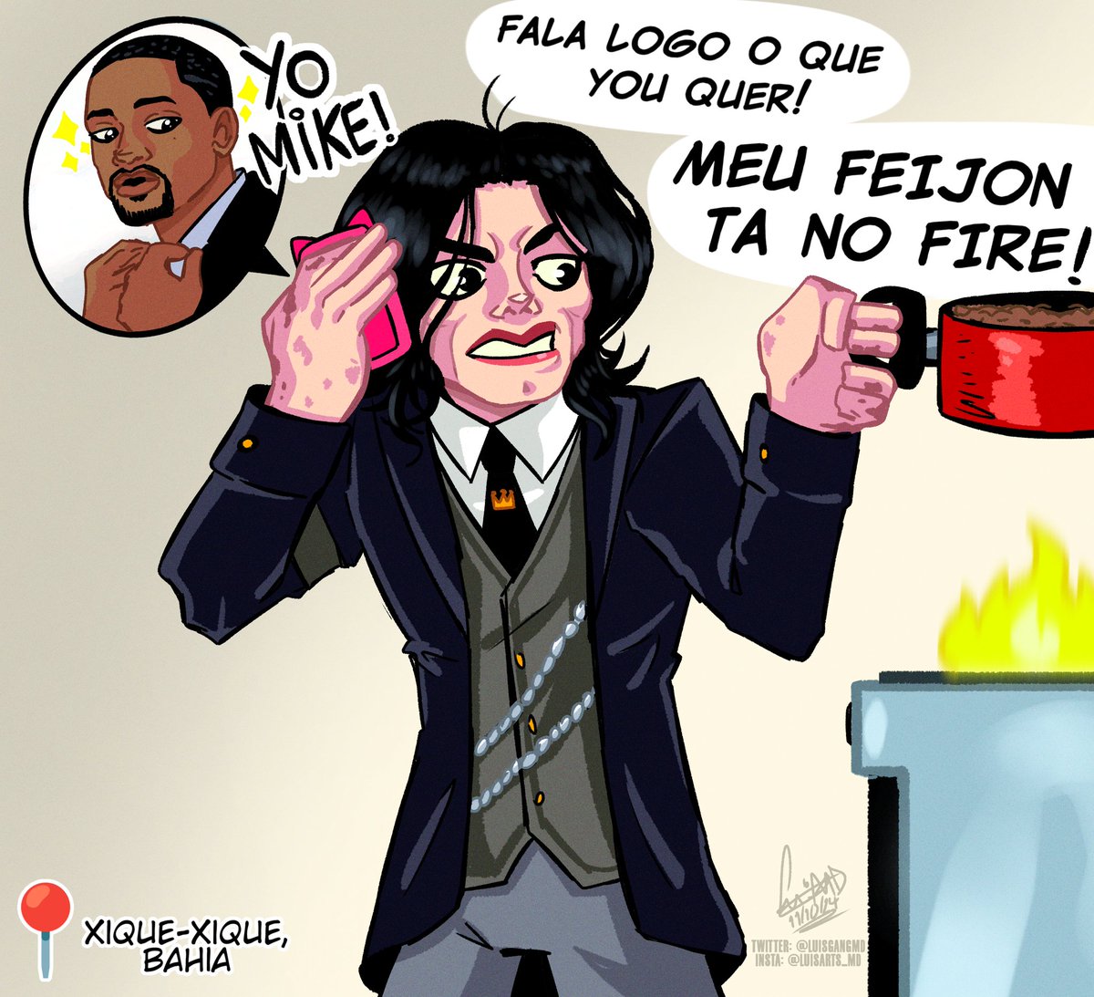 Não me aguentei