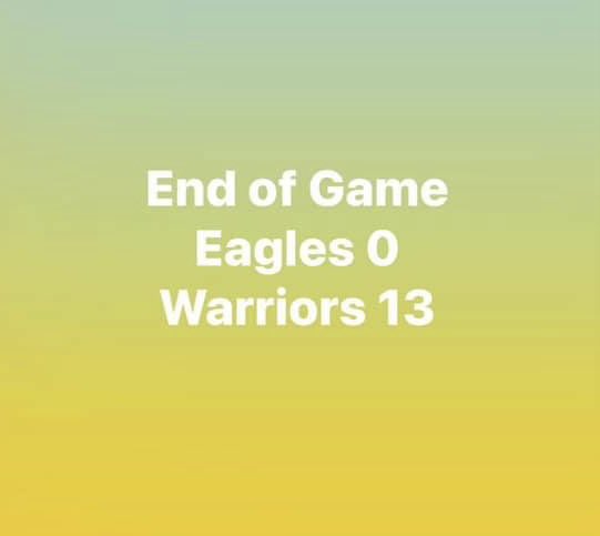 Menard Eagles fall to Oakdale. 13-0