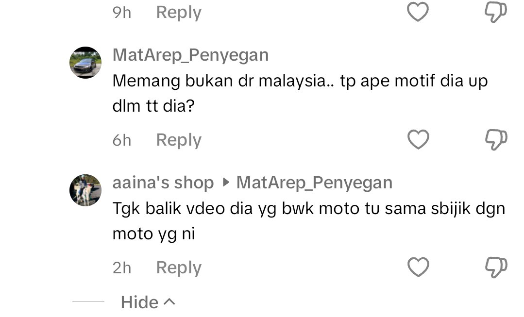 DHYHTD__'s tweet photo. @update11111 Kite siasat, as budak sial ni belajar dekat CHINA, so model logo moto tu sme berikutan komen yg ada, credit to Aaina, dalam fikiran aku skang, Adakah owner tt ni yang bagi kat member die kt China suruh buat mcam tu ? , possible right ? and die ni cina dri Sabah. https://t.co/MhBRyQWeEH