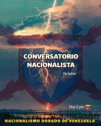 12 octubre, de que hablamos ❓

en el último trimestre está por comenzar otro periodo Consejo Político Nacionalista.
Escuchemos nuestras voces, tus aportes para la libertad RECONQUISTA 🇻🇪 <a href="/NacionalismoV/">Nacionalismo Dorado de Venezuela</a> <a href="/VozDisidente/">Pensamiento Disidente</a> <a href="/RenacerVen/">Renacer Nacional - Resistencia venezolana 🇻🇪</a> <a href="/MasUdistas/">MásUdistas</a> <a href="/razondeestado/">Cultura Política - Geopolítica e inteligencia</a> ...