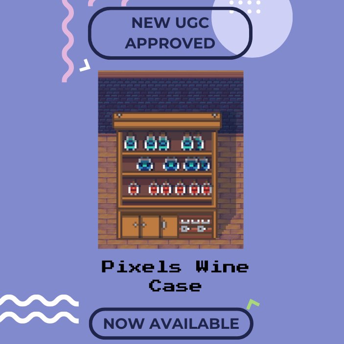 niyxacs's tweet image. thank you @pixels_online for approving my 1st furniture UGC

will open 30 slots for order
12 pixels each for the 1st 30 orders

if you are interested on buying my ugc just dm me here

#pixelsUGC #UGC #UGCCreator