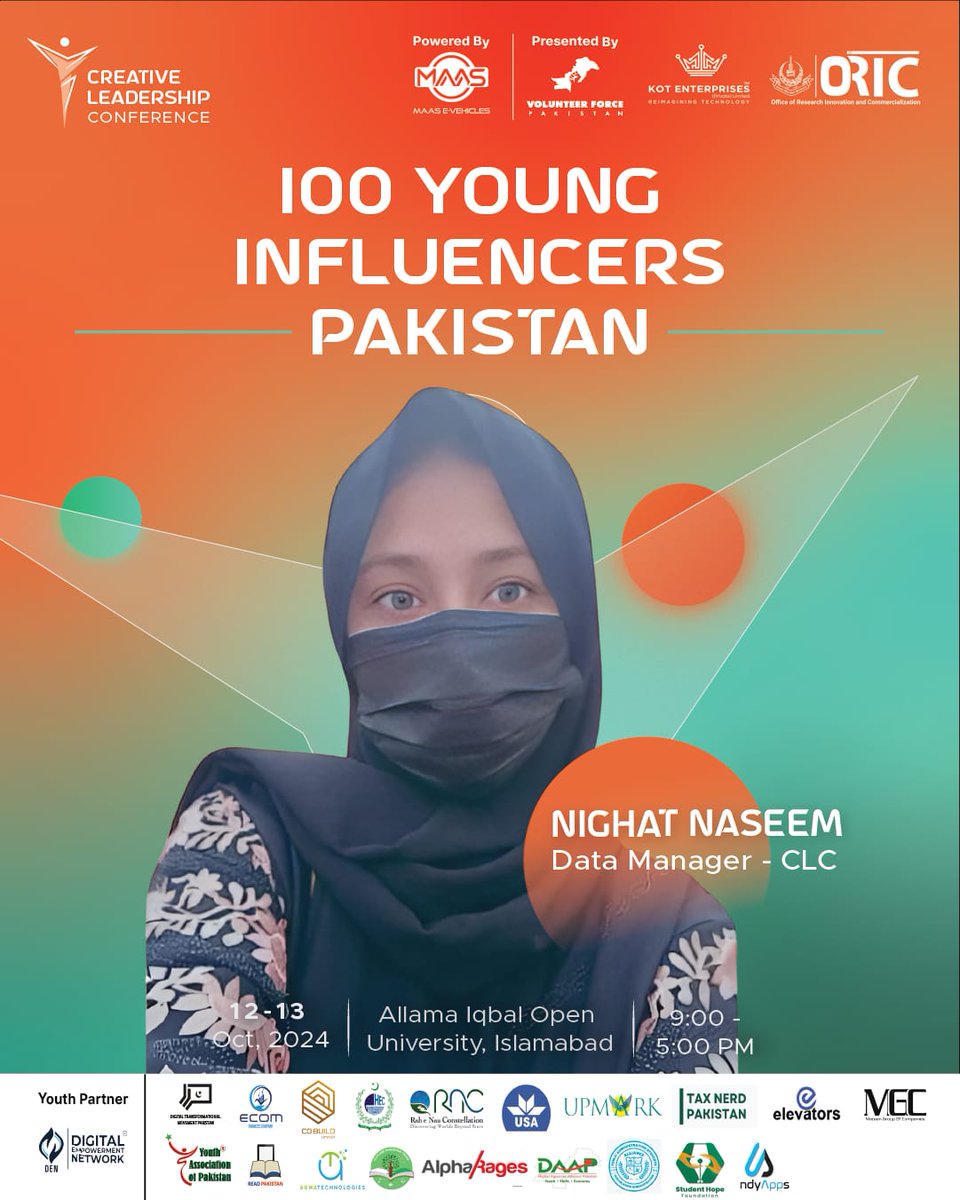 We are excited to welcome Nighat Naseem, Data Manager at VFP, as a distinguished guest at the Creative Leadership Conference 2024! ✨