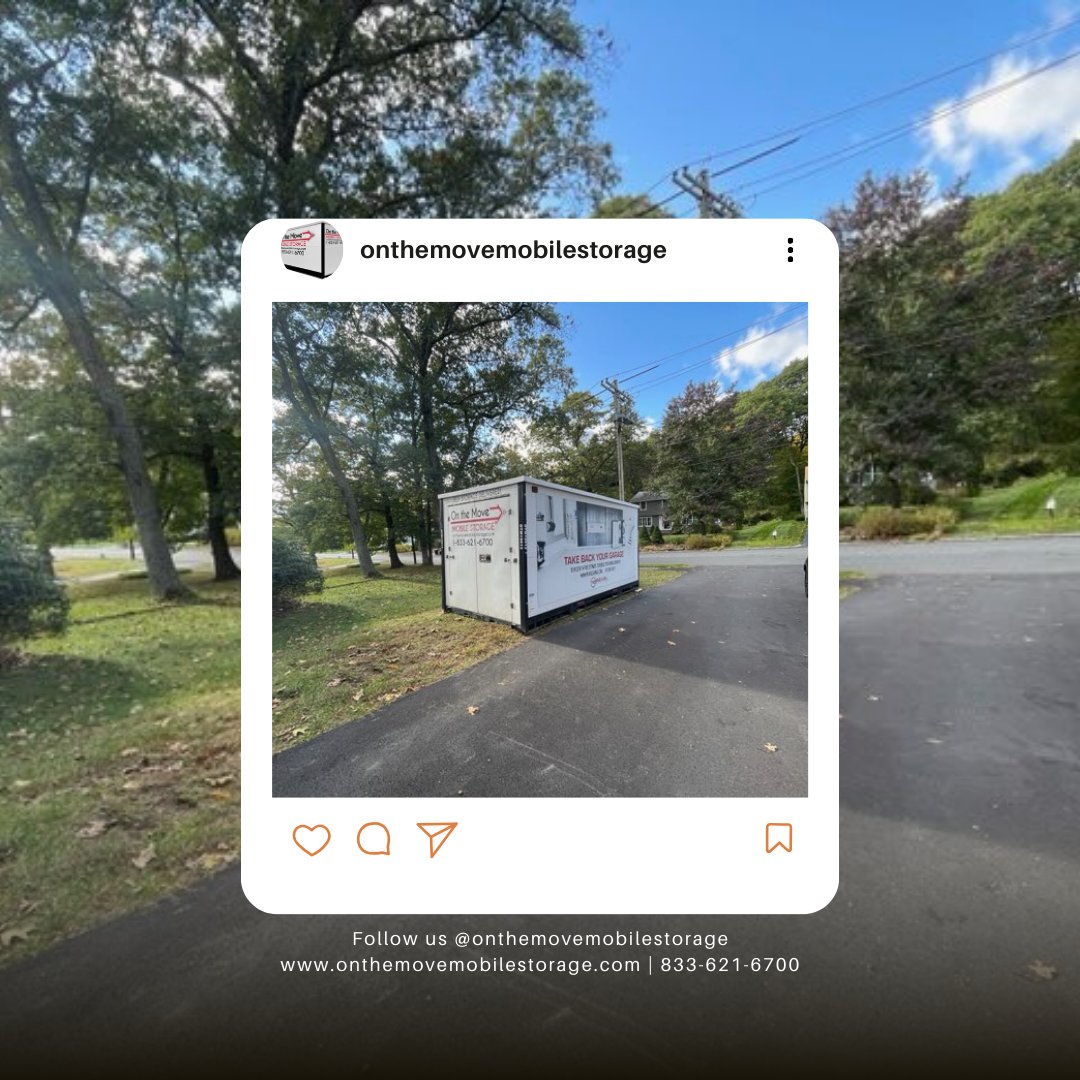 Another successful delivery in Framingham, MA! 🚚 On The Move Mobile Storage is committed to providing reliable and efficient moving and storage solutions. Need help with your next move? We've got you covered! #OnTheMove #FraminghamMA #MovingMadeEasy
