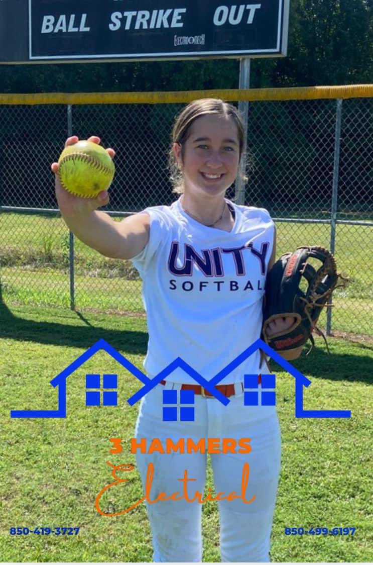 UnityHodges's tweet image. 🥎 🥎🥎🥎🥎Shoutout to 3 Hammers Electrical LLC for their generous contributions! Annsleigh and her teammates are grateful for their support! 

🧡Please check out 3 Hammers Electrical LLC! 💜
