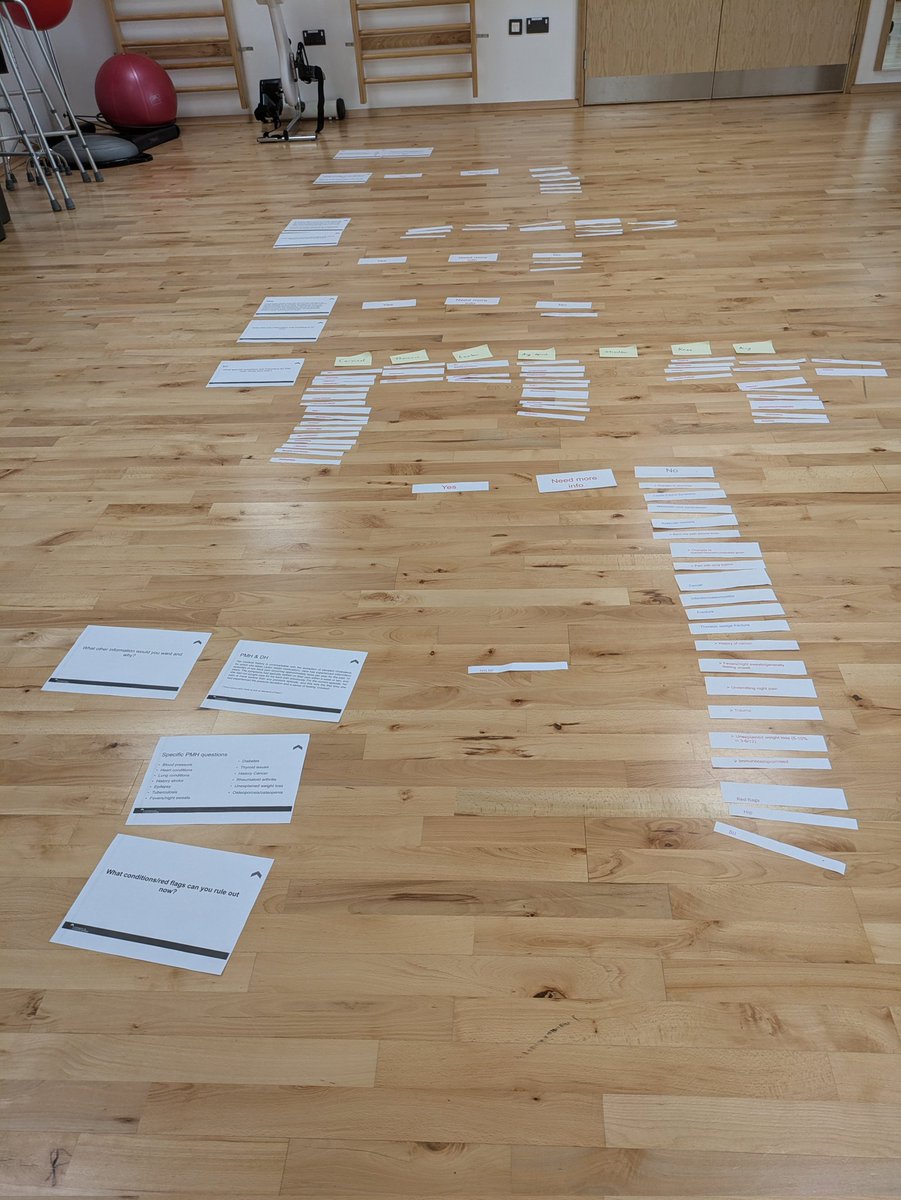 Vicky Glanville-Hughes (@vicky_glanville) on Twitter photo Trying something new to facilitate clinical reasoning in MSK with the second year BSc Physio students <a href="/Physio_UoG/">Physiotherapy University of Gloucestershire</a> Trying something new to facilitate clinical reasoning in MSK with the second year BSc Physio students <a href="/Physio_UoG/">Physiotherapy University of Gloucestershire</a>