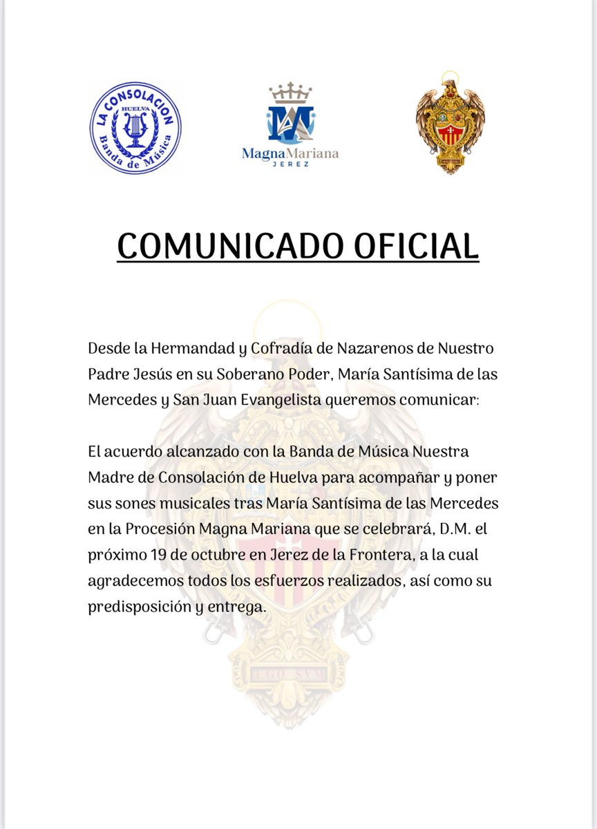 Hdad. Soberano Poder Jerez tweet media