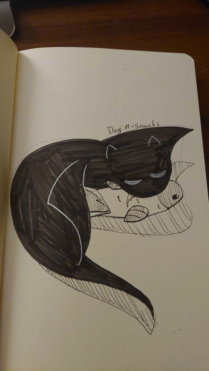 Mat0s0's tweet photo. day 11 of #inktober2024! Today's prompt: Snacks! https://t.co/QkFkBLw8EG