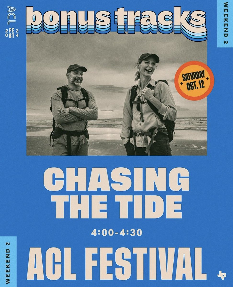 Genevieve Padalecki (@genpadalecki) on Twitter photo Hey #ACLFest goers! Come hang with us tomorrow, 10/12. Gonna learn all about <a href="/jaykleberg/">Jay Kleberg</a> & <a href="/chrissykleberg/">Chrissy Kleberg</a>’s newest series
#CHASINGTHETIDE! Join us!! Hey #ACLFest goers! Come hang with us tomorrow, 10/12. Gonna learn all about <a href="/jaykleberg/">Jay Kleberg</a> & <a href="/chrissykleberg/">Chrissy Kleberg</a>’s newest series
#CHASINGTHETIDE! Join us!!