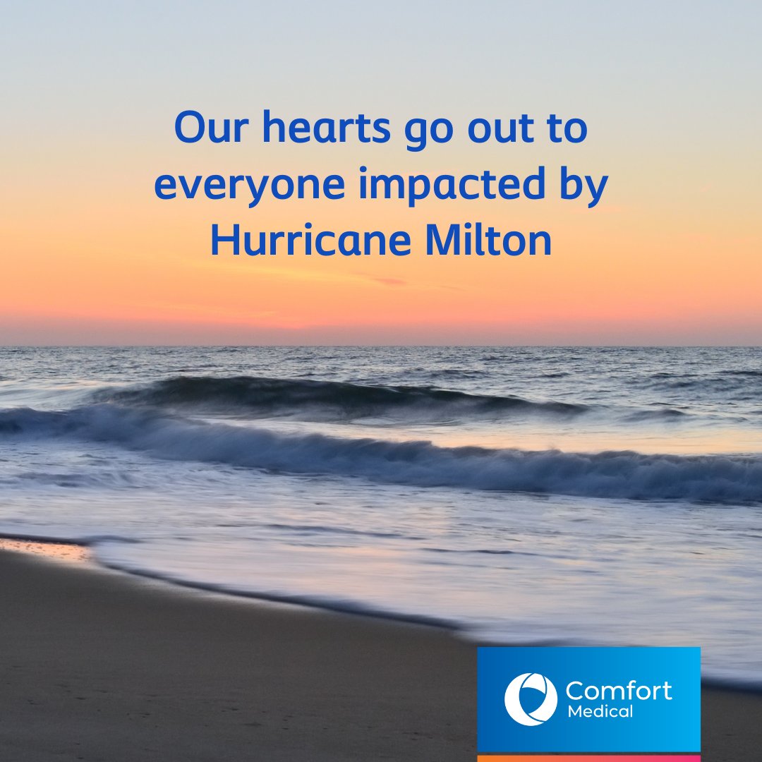 Our hearts go out to everyone impacted by Hurricane Milton. These are truly challenging times, especially with two hurricanes back-to-back. We're thinking of all those affected and stand with the communities as they begin the road to recovery.