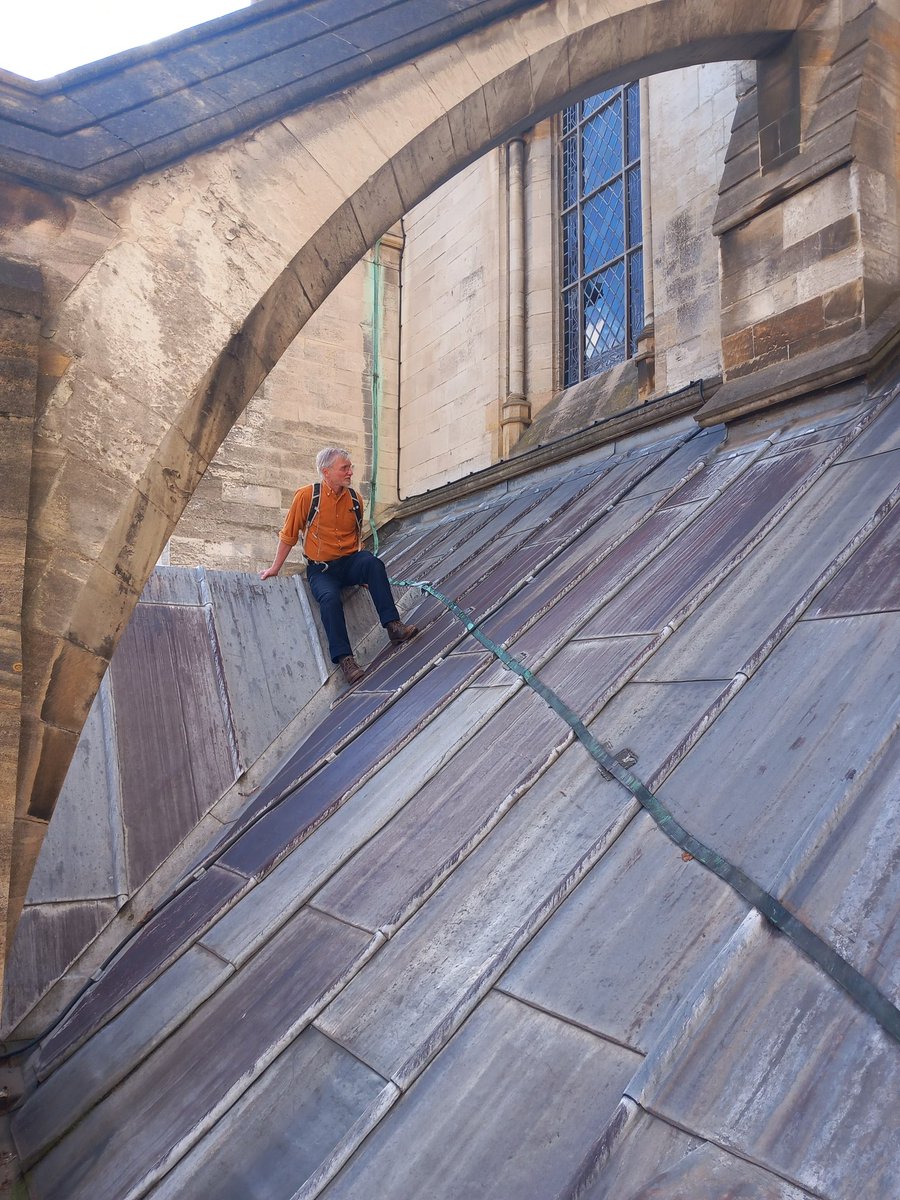 The difference between academic buildings archaeology and the day to day practical buildings archaeology. Weather, high vis, and the hope that your cathedral architect has adequate insurance...