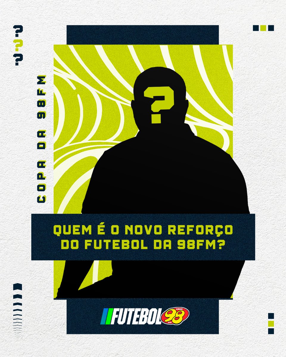 98FMNatal's tweet photo. ⚽️ A bola está rolando aqui na 98FM e teremos um novo reforço neste timaço do futebol da maior rádio do Rio Grande do Norte!!

Escreva aqui nos comentários o nome do craque que você acha que está vindo para somar na equipe. Valendo… ⚽️⚽️⚽️ https://t.co/Gs268ptp1x