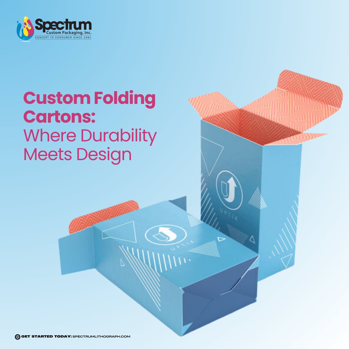 spectrumpkg_inc's tweet image. Check out our Custom Folding Cartons—where tough meets trendy! Your products deserve to look good while staying safe. 📦✨ 

#DurabilityMeetsDesign #SpectrumCustomPackaging #PackagingDesign #EcoFriendly #ProductPackaging #CartonPackaging #CreativePackaging #SustainablePackaging