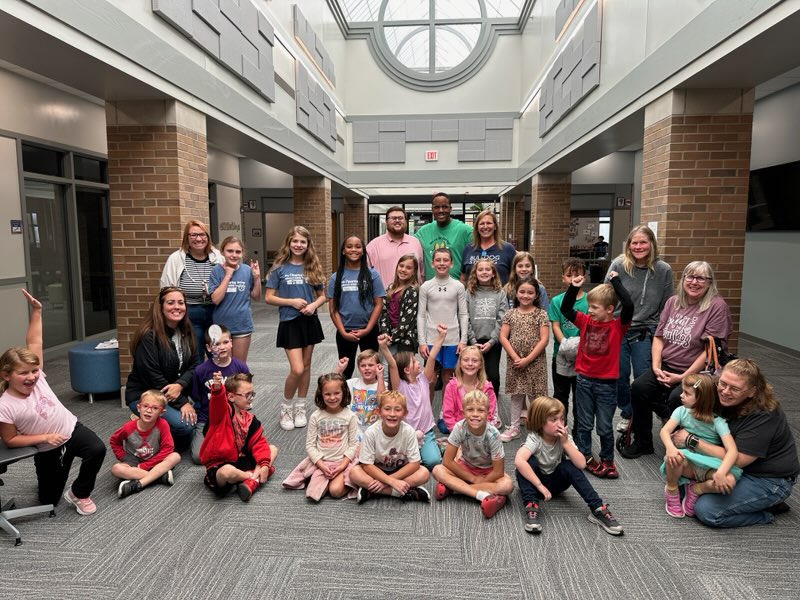 First Best Buddies meeting <a href="/NBEbulldogs/">New Britton Elem.</a>! We all had a blast!