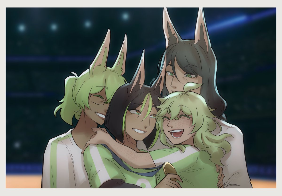 raibo888's tweet photo. #quick_set_au: 5 years of siblinghood
#collei #tighnari https://t.co/RMsqvbkZrD