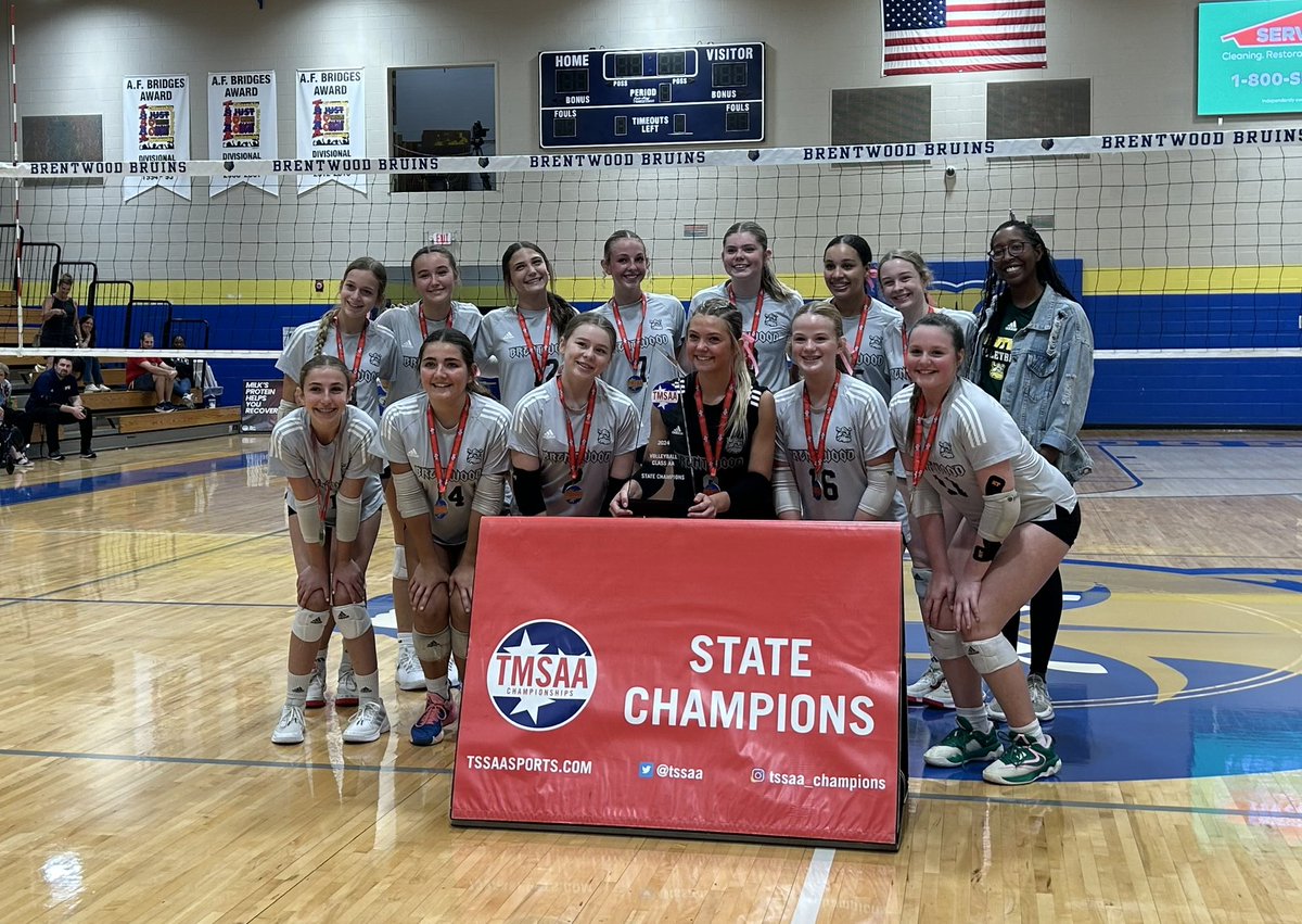 Congratulations Vikings on your TMSAA volleyball state championship! The Vikings defeated Sullivan East in the semis and Liberty Creek Middle in the finals!