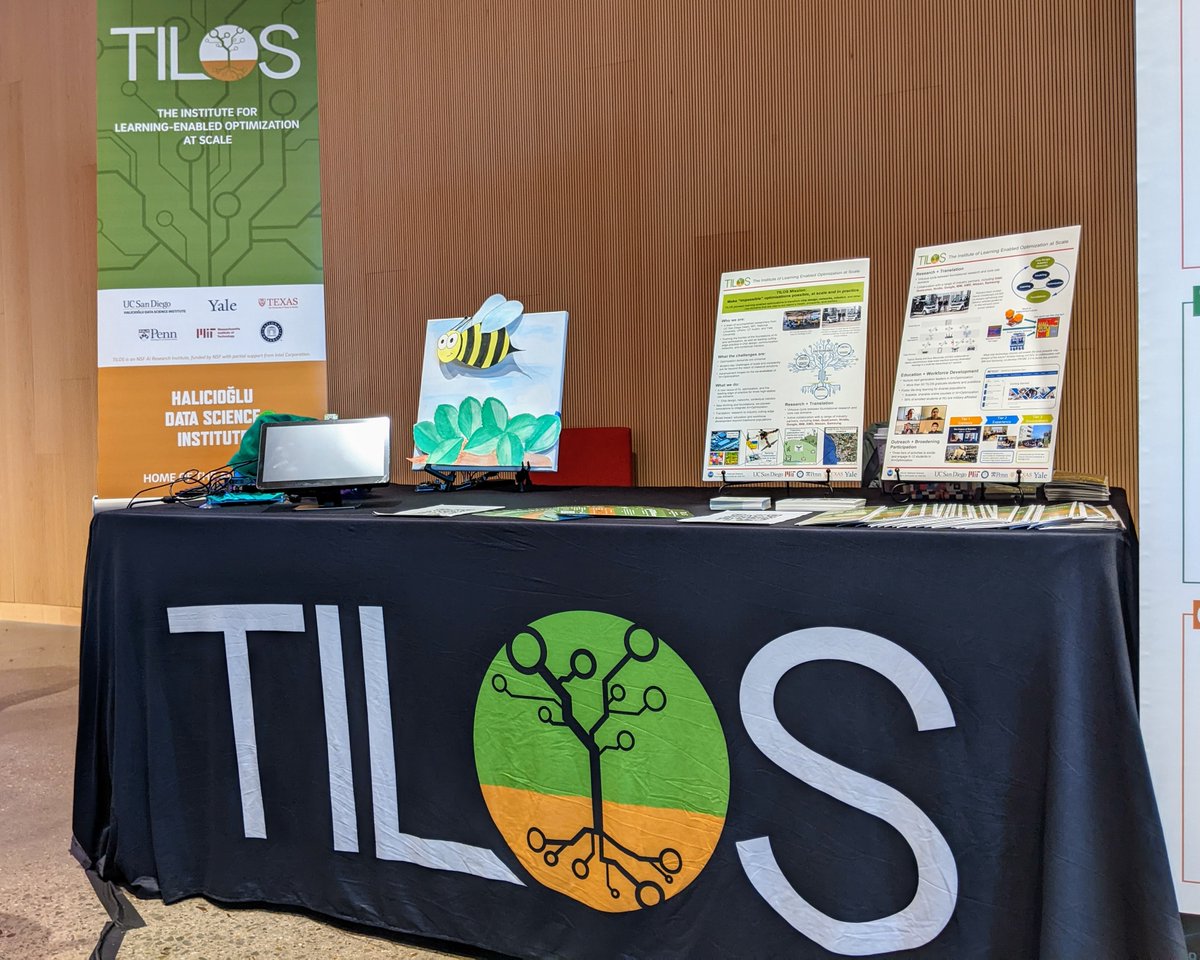 tilos_ai's tweet image. At this year&apos;s Summit for AI Institutes Leadership TILOS shared how we bridge the gap between cutting-edge AI research and real-world applications.
At AI Institutes Expo Day we showcased a favorite K-12 outreach project: a robotic flower that blooms when you smile at it.