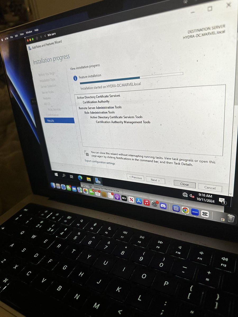 Setting up my Active Directory server ready to start practicing some attacks 

First up - SMB Relay 👌🏾

<a href="/TCMSecurity/">TCM Security</a>