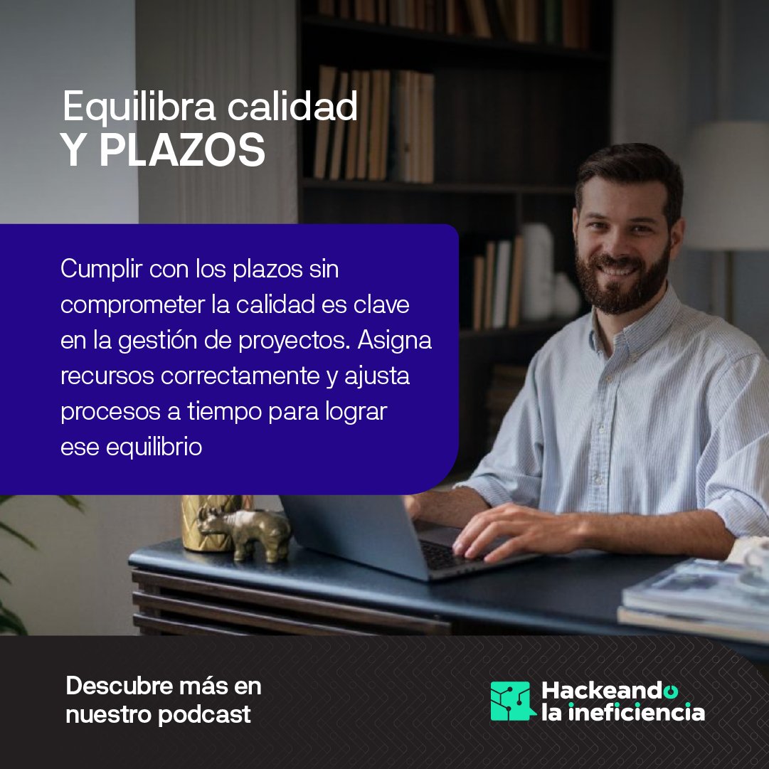 hackeandolai's tweet image. 🤔¿Calidad o plazos? ✅Encuentra el equilibrio en tus proyectos. 🎧Escucha nuestro episodio: wir.bi/ABmAu84gp

#spotify #Podcast #hackeandolaIneficiencia #peru #software #technology #podcaster #spotifypodcast #calidad #proyecto
