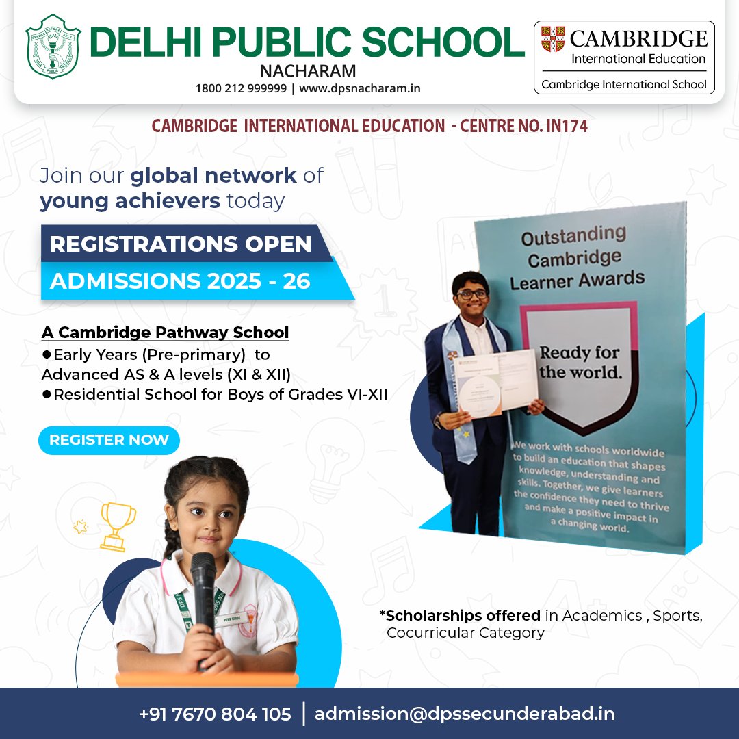 Delhi Public School, Nacharam tweet media