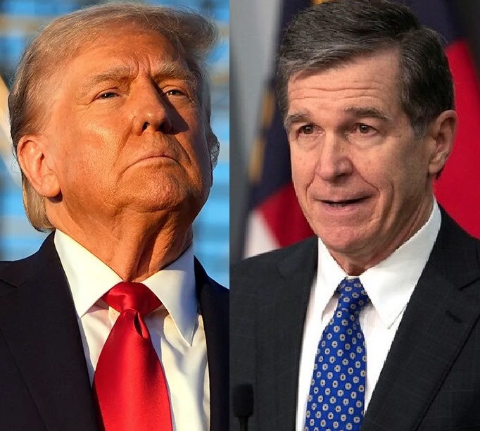 OccupyDemocrats's tweet image. BREAKING: North Carolina Governor Roy Cooper slams Donald Trump for spreading dangerous conspiracy theories about Hurricane Milton — including a false allegation that the governor is blocking recovery efforts.

This is how it's done...

"This is a flat out lie. We’re working with…