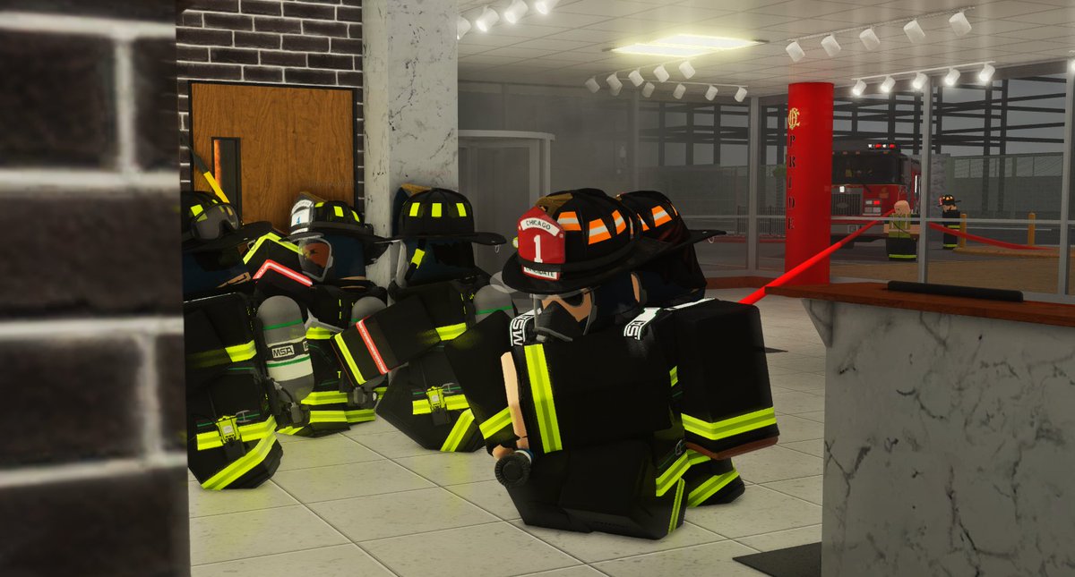CFD_RBLX's tweet image. 🔥A Incident Response Training at Quinn Fire Academy tonight.
🔥Interested? Join our Department by heading to our Discord and submitting a Application!
#Roblox #Robloxfirefighting #RobloxChicago #ChicagoFireDepartment