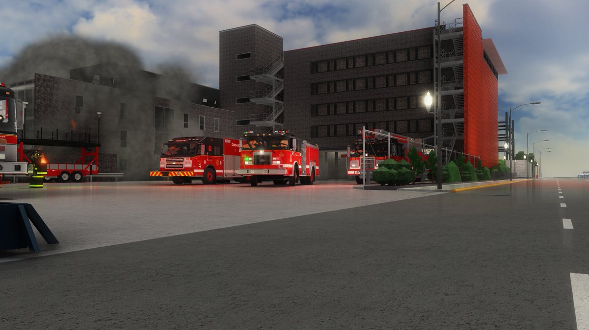 CFD_RBLX's tweet image. 🔥A Incident Response Training at Quinn Fire Academy tonight.
🔥Interested? Join our Department by heading to our Discord and submitting a Application!
#Roblox #Robloxfirefighting #RobloxChicago #ChicagoFireDepartment