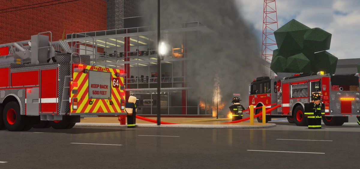 CFD_RBLX's tweet image. 🔥A Incident Response Training at Quinn Fire Academy tonight.
🔥Interested? Join our Department by heading to our Discord and submitting a Application!
#Roblox #Robloxfirefighting #RobloxChicago #ChicagoFireDepartment
