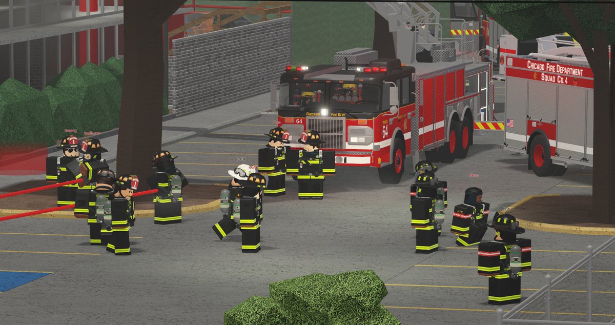 CFD_RBLX's tweet image. 🔥A Incident Response Training at Quinn Fire Academy tonight.
🔥Interested? Join our Department by heading to our Discord and submitting a Application!
#Roblox #Robloxfirefighting #RobloxChicago #ChicagoFireDepartment