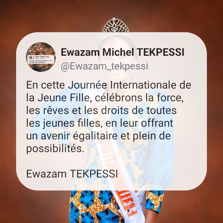 Ewazam TEKPESSI (@michel_tekpessi) on Twitter photo 