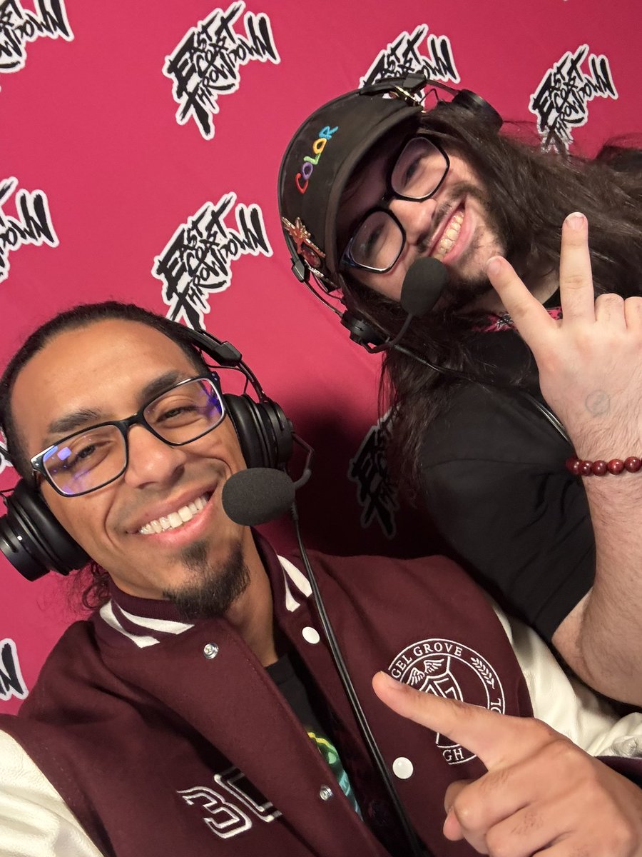 UchiGang's tweet photo. Made it safely after 4+ hours on the road 😅

Gearin’ up for #BattleForTheGrid action with @Akaragitsune at #ECT2024 ☝🏽

Y’all know what time it is ⚡️
https://t.co/1KfnFIiNgB https://t.co/C2jiifupmi