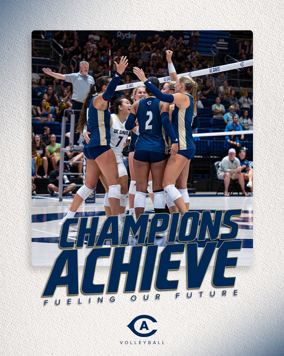 ucdaviswvb's tweet photo. Words from Allie Caldwell on how much Champions Achieve means to her and the team 💙

Head to https://t.co/qBWapv95bU NOW to make an impact today!

#GoAgs https://t.co/fAQeNQkF0G