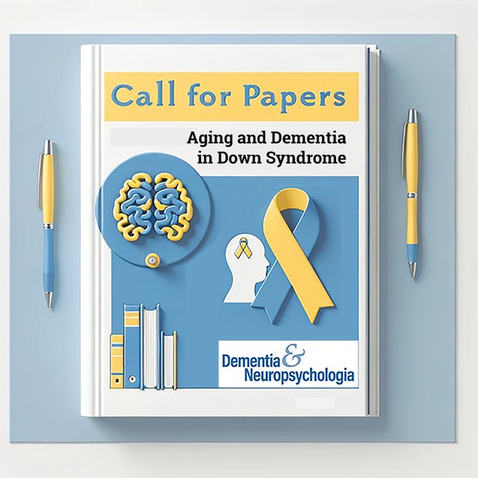 Dementia & Neuropsychologia (@dementianeuro) on Twitter photo 📢 Call for Papers: <a href="/DementiaNeuro/">Dementia & Neuropsychologia</a> invites submissions on Aging and Dementia in Down Syndrome! Submit original research, reviews, and clinical studies by October 31, 2024. No fees! More info: demneuropsy.com.br/post/call-for-… 📢 Call for Papers: <a href="/DementiaNeuro/">Dementia & Neuropsychologia</a> invites submissions on Aging and Dementia in Down Syndrome! Submit original research, reviews, and clinical studies by October 31, 2024. No fees! More info: demneuropsy.com.br/post/call-for-…